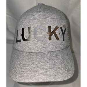 BLACK CLOVER Golf Live‎ Lucky Gray Hat Snapback Cap